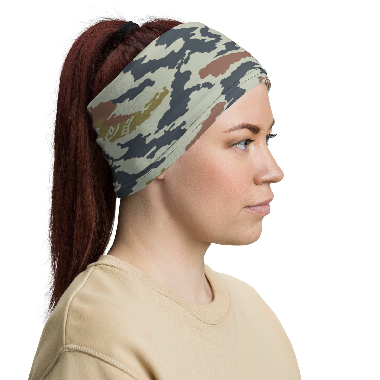 Russian KLMK Spetsnaz Tundra CAMO Neck Gaiter Gaiters
