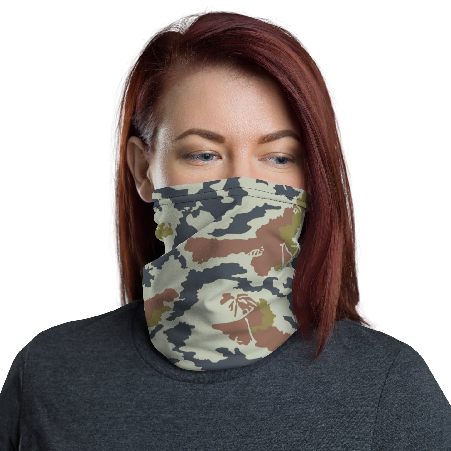 Russian KLMK Spetsnaz Tundra CAMO Neck Gaiter Gaiters