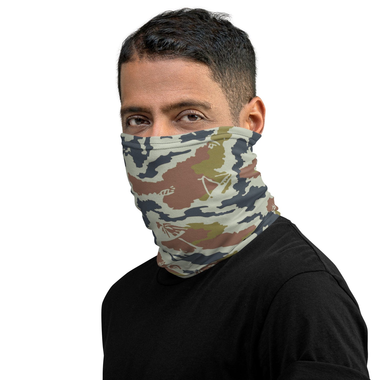 Russian KLMK Spetsnaz Tundra CAMO Neck Gaiter Gaiters