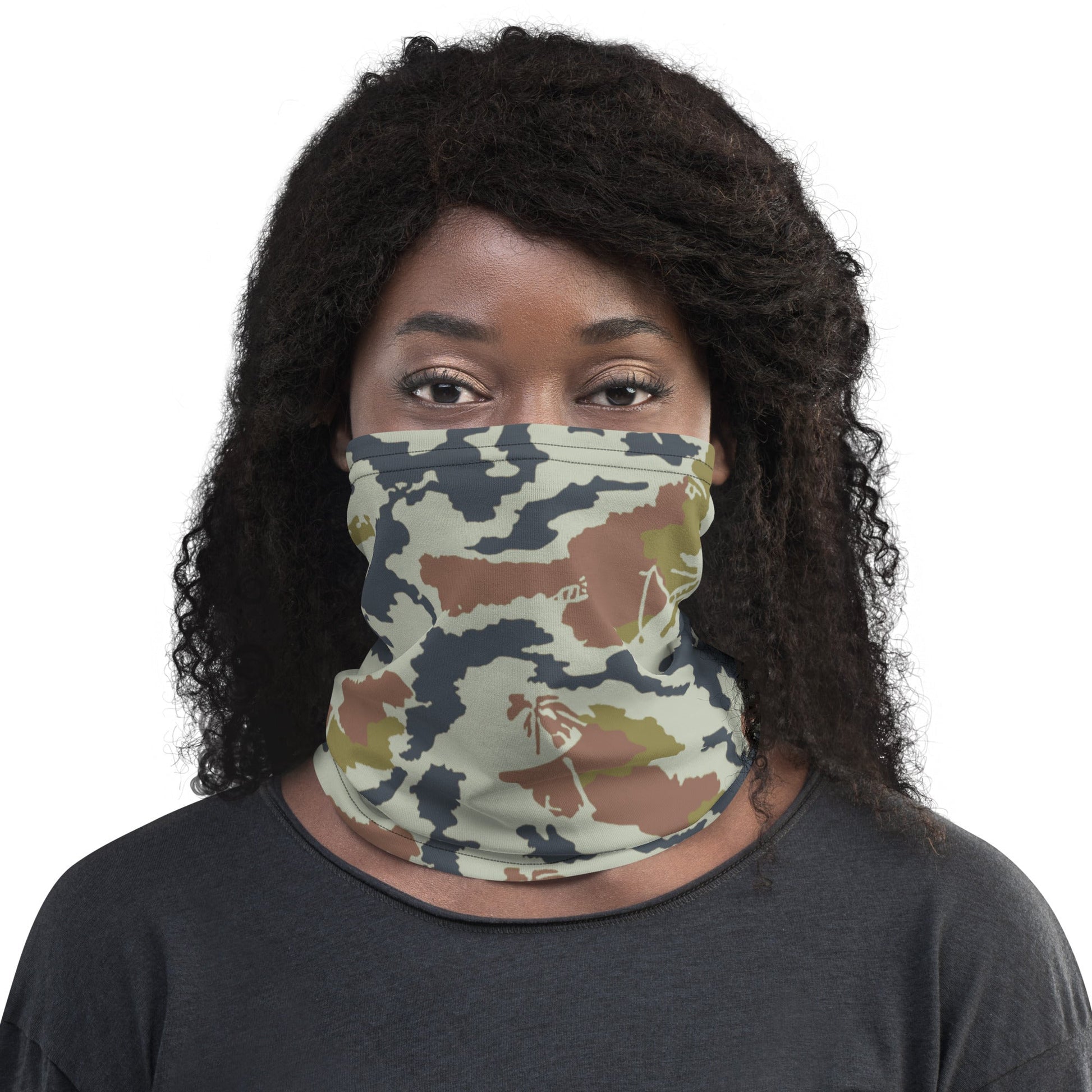 Russian KLMK Spetsnaz Tundra CAMO Neck Gaiter Gaiters