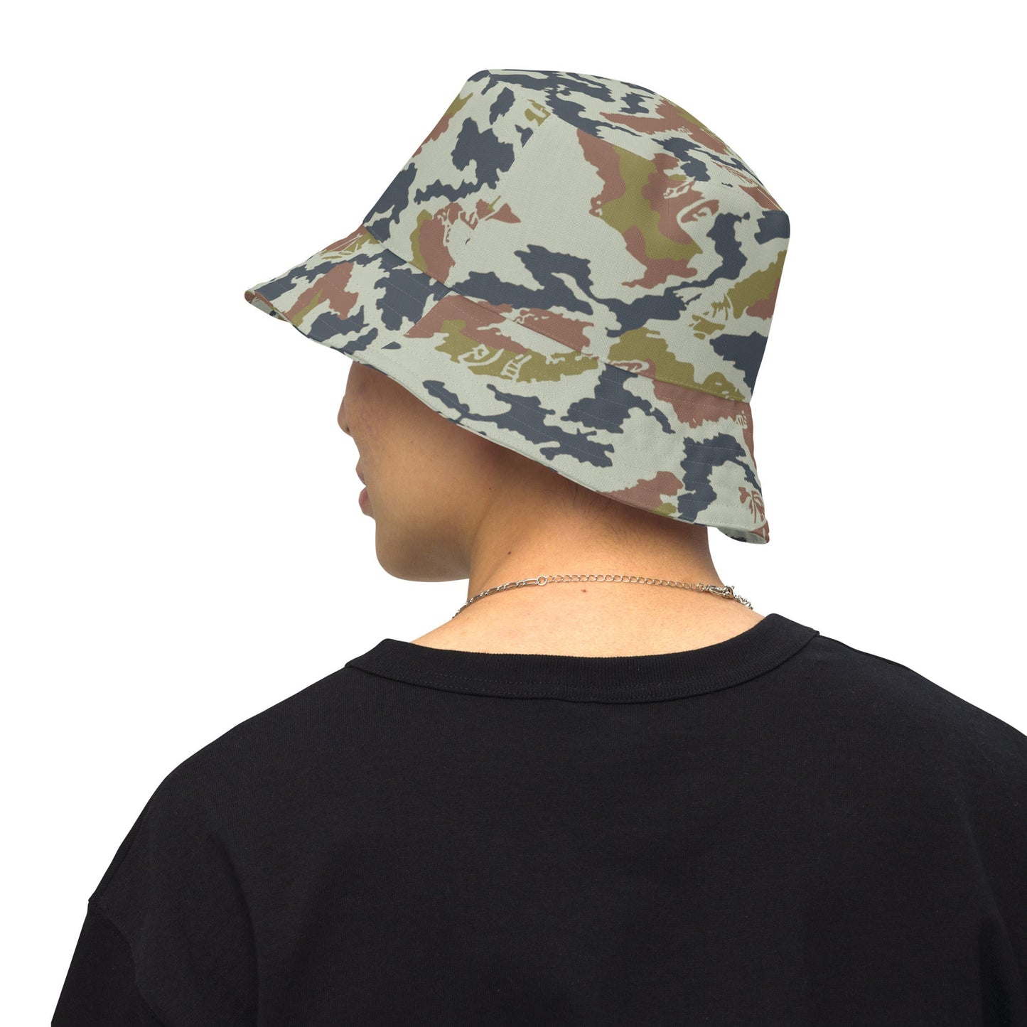 Russian KLMK Spetsnaz Tundra CAMO Reversible bucket hat - S/M - Bucket Hats