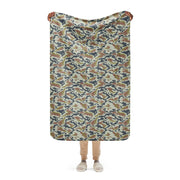 KLMK Spetsnaz Tundra CAMO Sherpa Blanket - 37″×57″