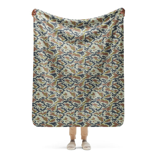 KLMK Spetsnaz Tundra CAMO Sherpa Blanket - 50″×60″