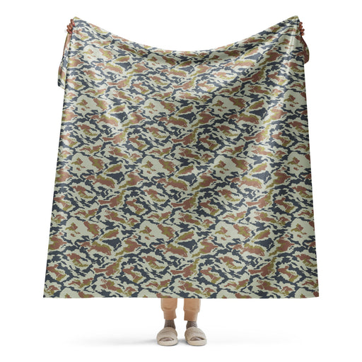 KLMK Spetsnaz Tundra CAMO Sherpa Blanket - 60″×80″