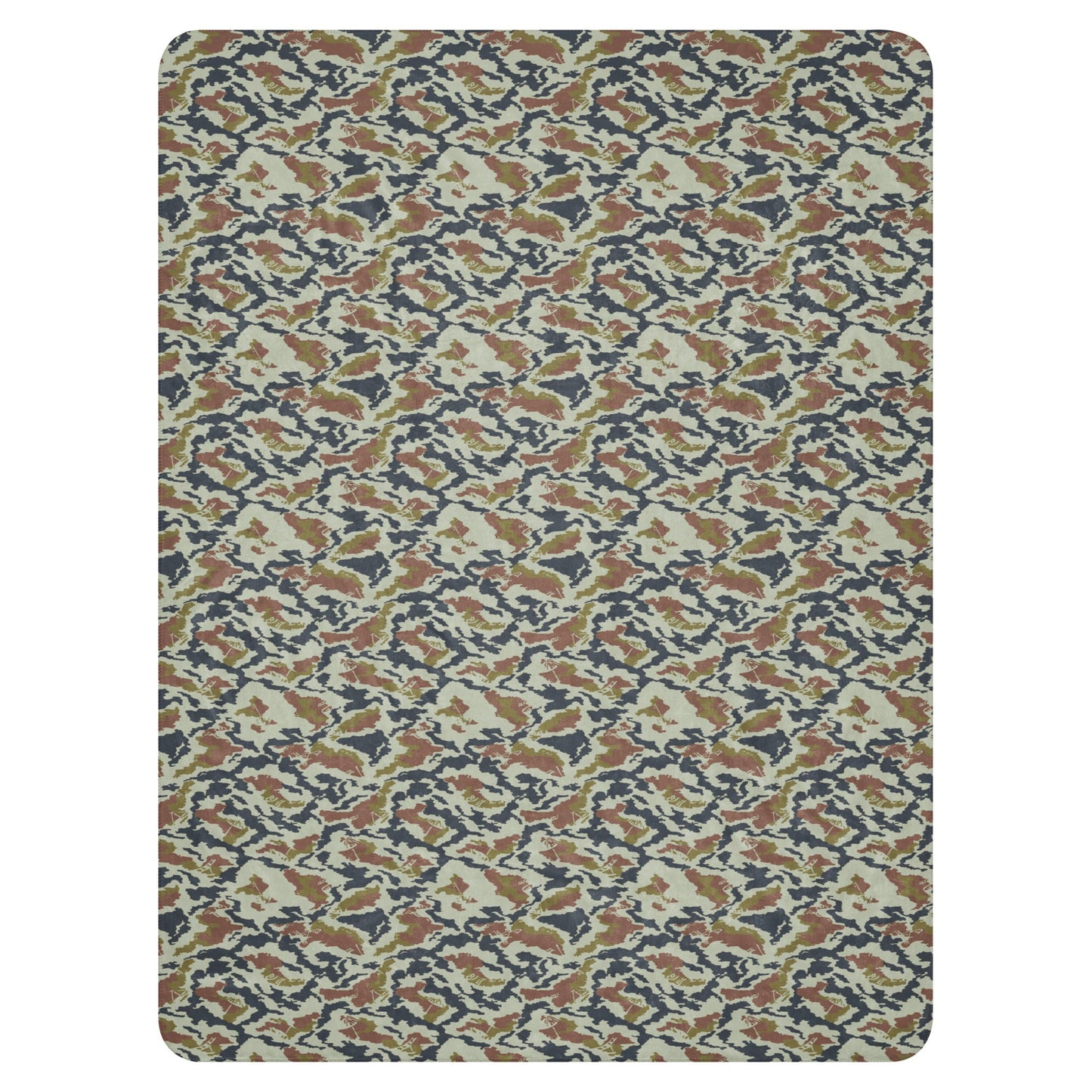 Russian KLMK Spetsnaz Tundra CAMO Sherpa blanket - Blanket