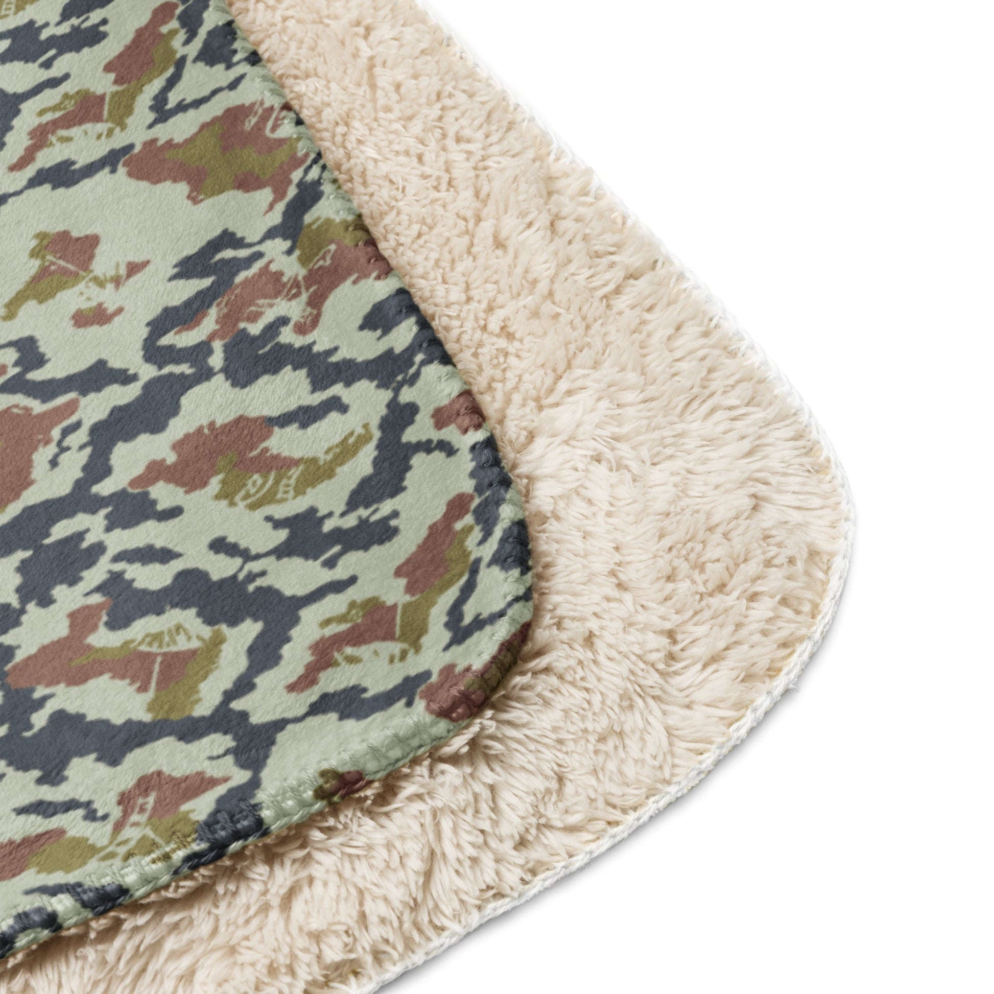 Russian KLMK Spetsnaz Tundra CAMO Sherpa blanket - Blanket