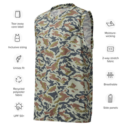 Russian KLMK Spetsnaz Tundra CAMO unisex basketball jersey Basketball Jerseys