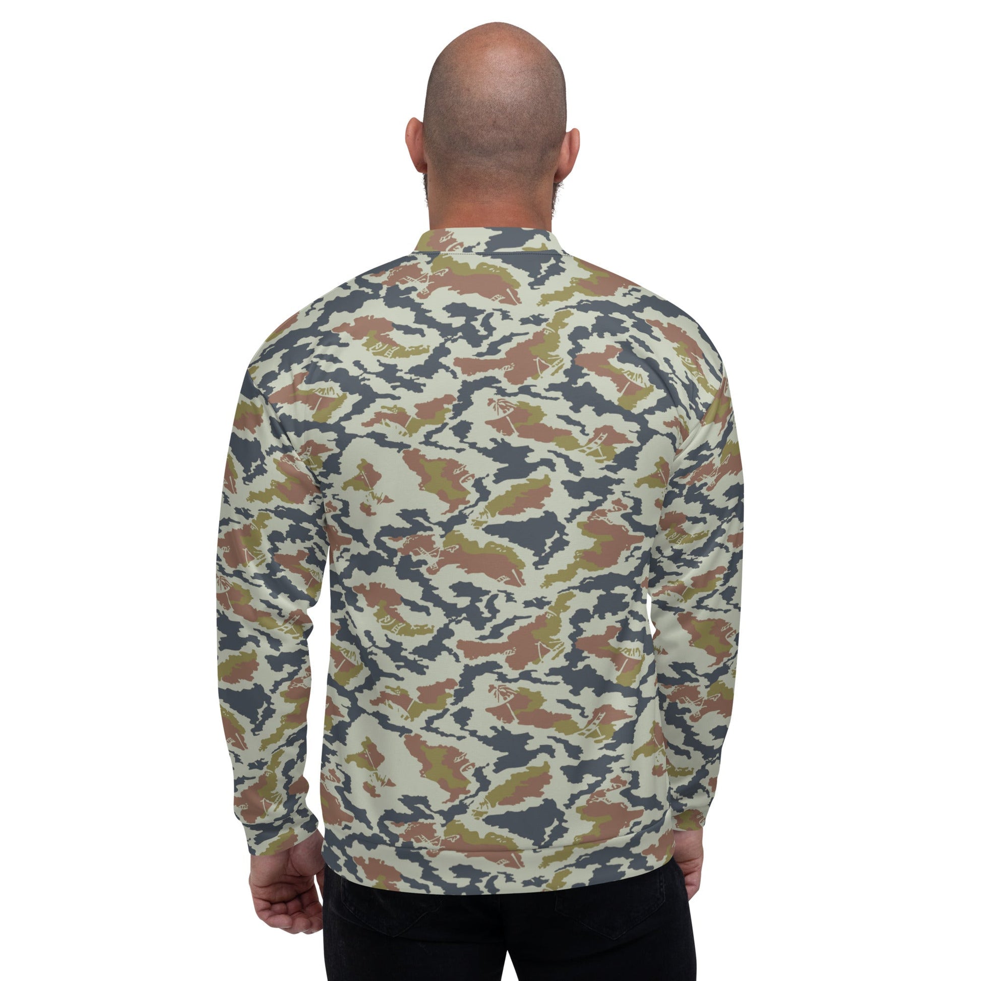 Russian KLMK Spetsnaz Tundra CAMO Unisex Bomber Jacket - Jackets