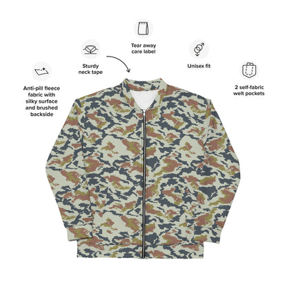 Russian KLMK Spetsnaz Tundra CAMO Unisex Bomber Jacket - Jackets