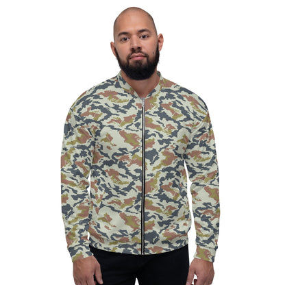 Russian KLMK Spetsnaz Tundra CAMO Unisex Bomber Jacket - Jackets