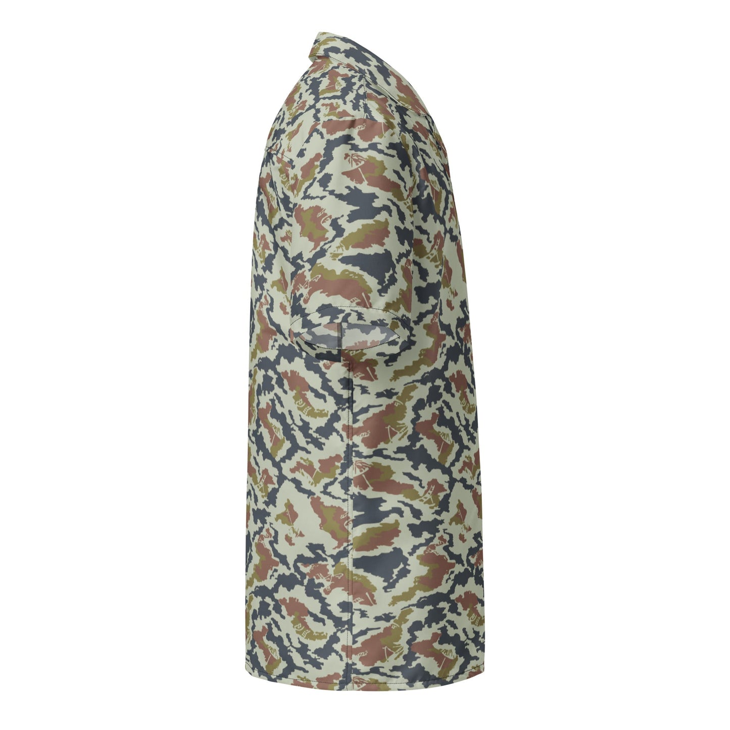 Russian KLMK Spetsnaz Tundra CAMO Unisex button shirt - Button Shirts