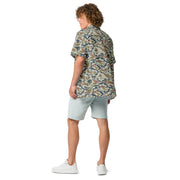 KLMK Spetsnaz Tundra CAMO Unisex Short-Sleeve Button Shirt - Button-Up