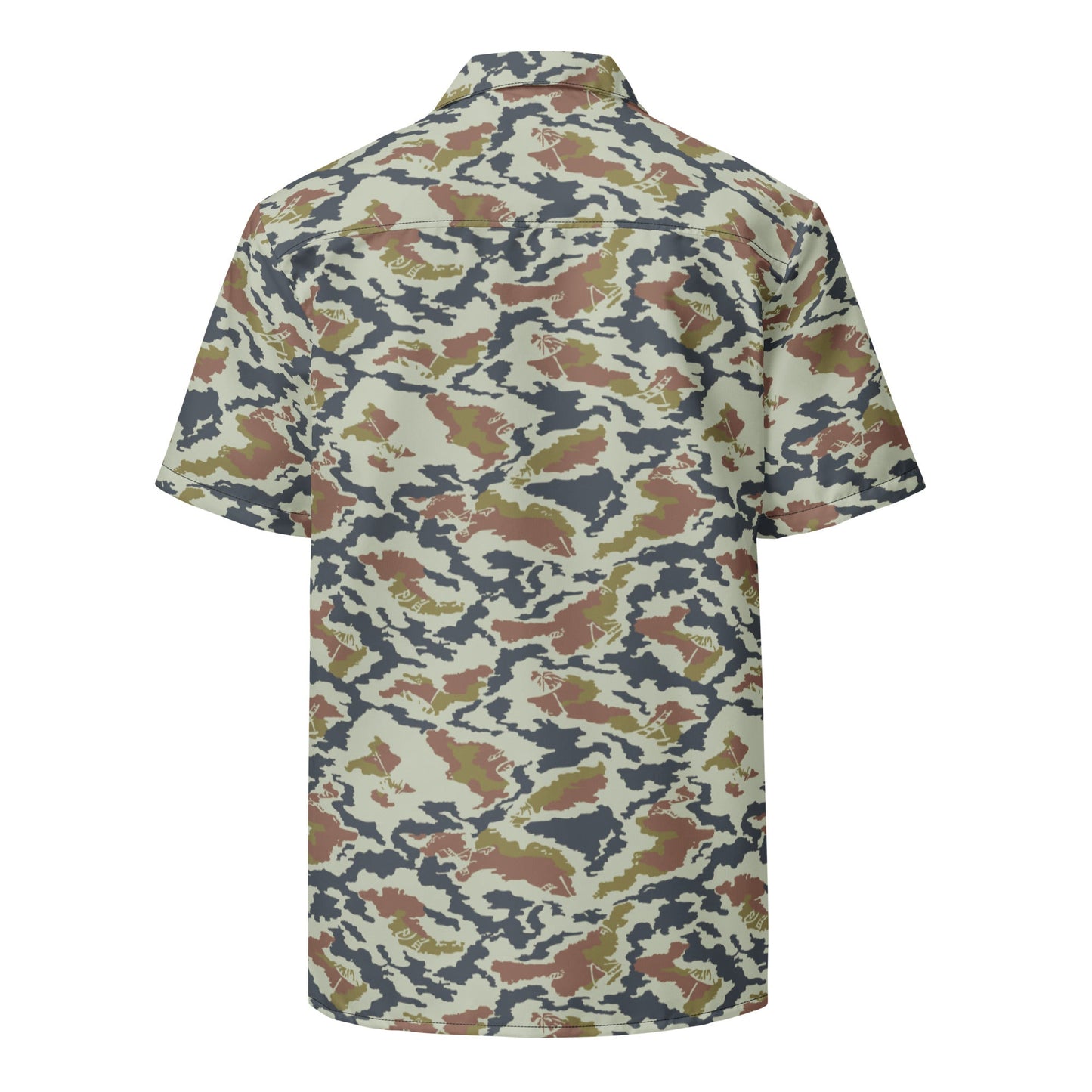Russian KLMK Spetsnaz Tundra CAMO Unisex button shirt - Button Shirts