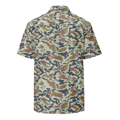 Russian KLMK Spetsnaz Tundra CAMO Unisex button shirt - Button Shirts