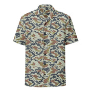 KLMK Spetsnaz Tundra CAMO Unisex Short-Sleeve Button Shirt - Button-Up