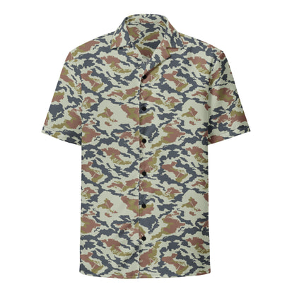 Russian KLMK Spetsnaz Tundra CAMO Unisex button shirt - Button Shirts