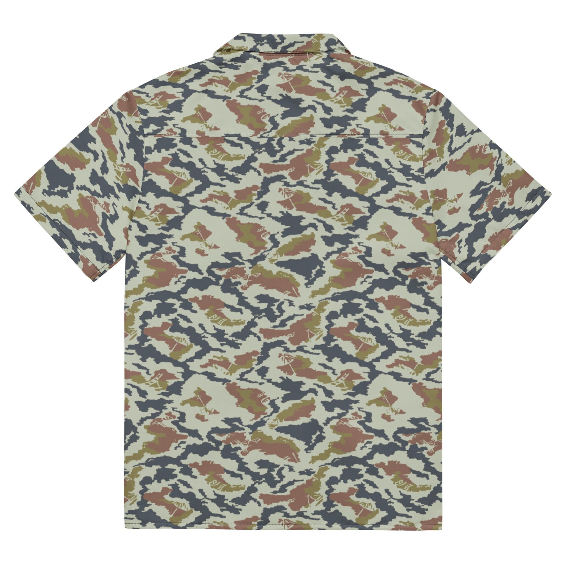 Russian KLMK Spetsnaz Tundra CAMO Unisex button shirt - Button Shirts