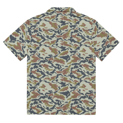 Russian KLMK Spetsnaz Tundra CAMO Unisex button shirt - Button Shirts