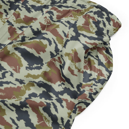 Russian KLMK Spetsnaz Tundra CAMO Unisex mesh shorts - Mesh Shorts