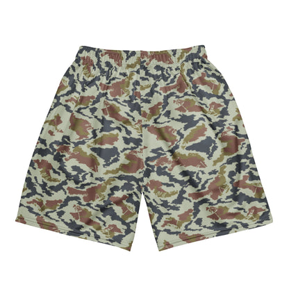 Russian KLMK Spetsnaz Tundra CAMO Unisex mesh shorts - Mesh Shorts