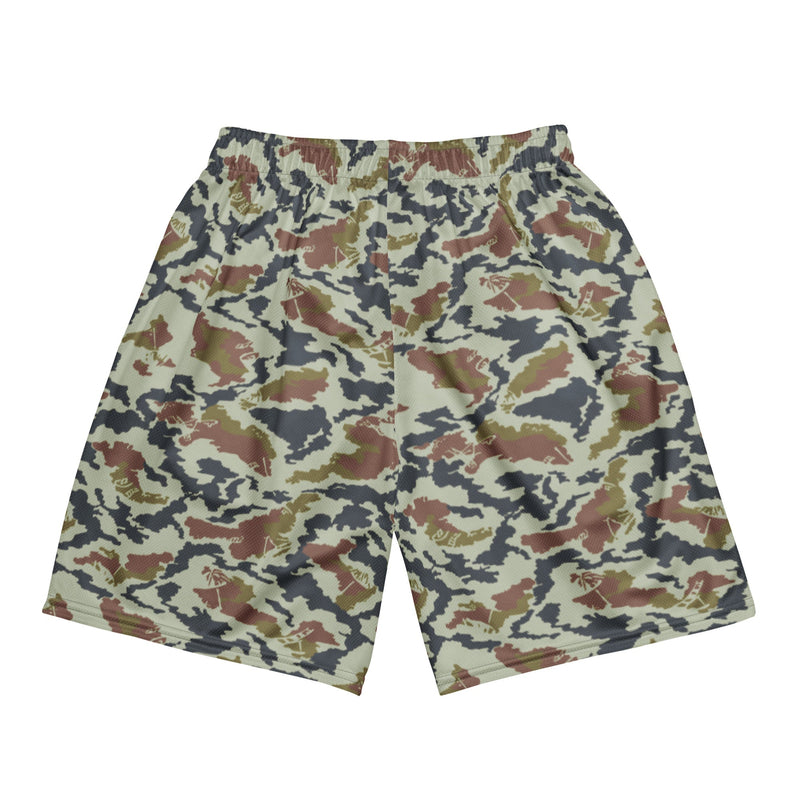 KLMK Spetsnaz Tundra CAMO Unisex Mesh Shorts