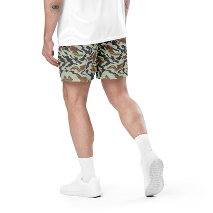 Russian KLMK Spetsnaz Tundra CAMO Unisex mesh shorts - Mesh Shorts
