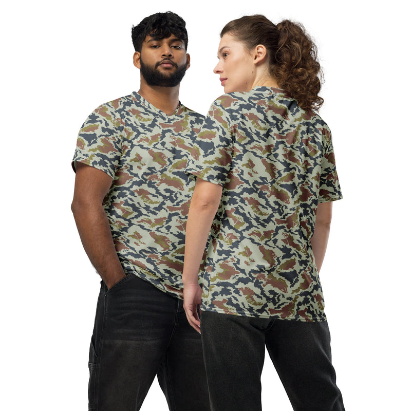 KLMK Spetsnaz Tundra CAMO Unisex Sports Jersey - 2XS