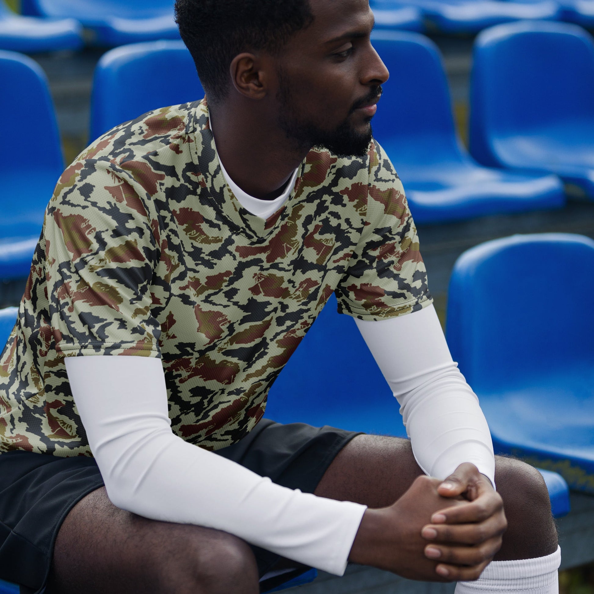 Russian KLMK Spetsnaz Tundra CAMO unisex sports jersey Sports Jerseys