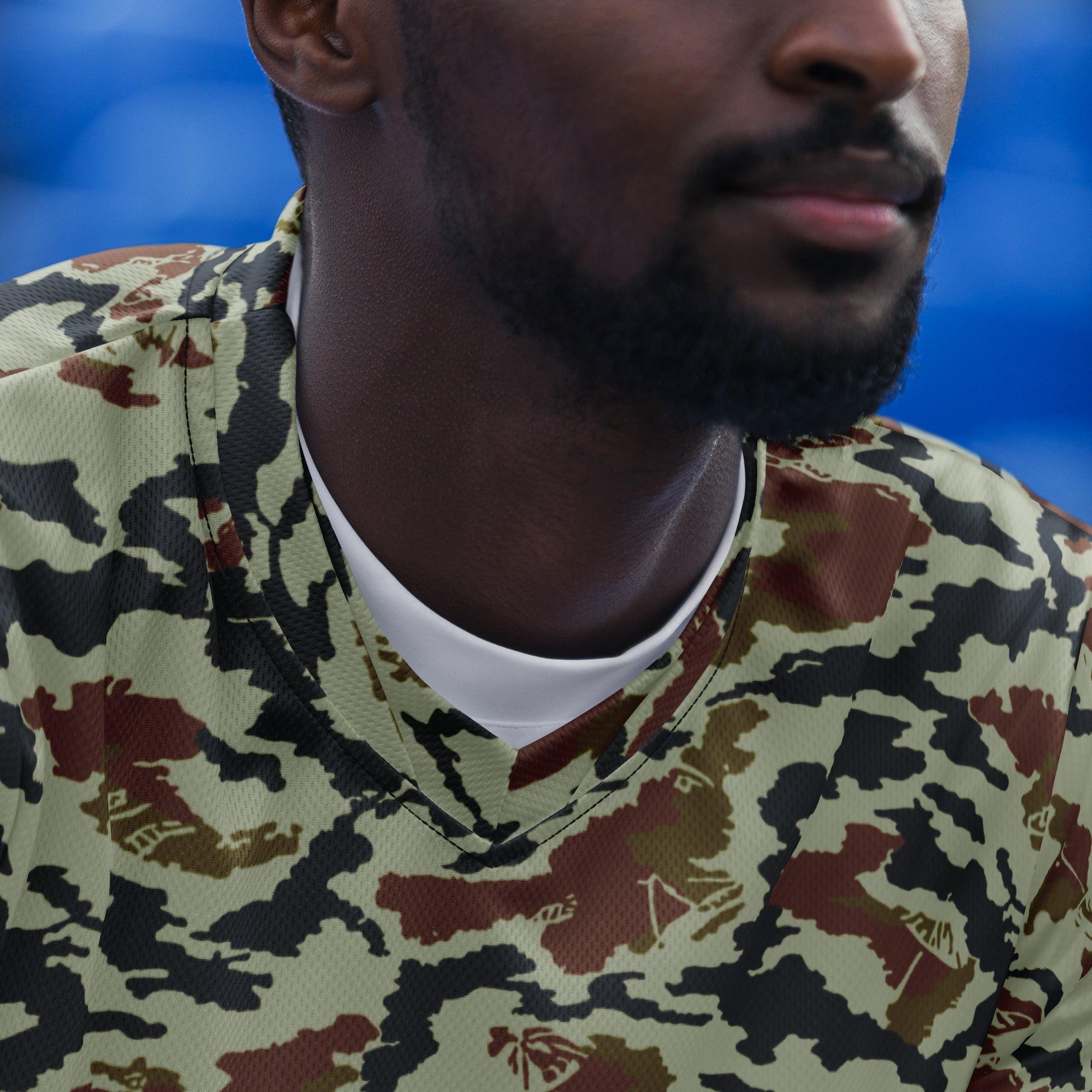 CAMO HQ - Russian KLMK Spetsnaz Tundra CAMO unisex sports jersey