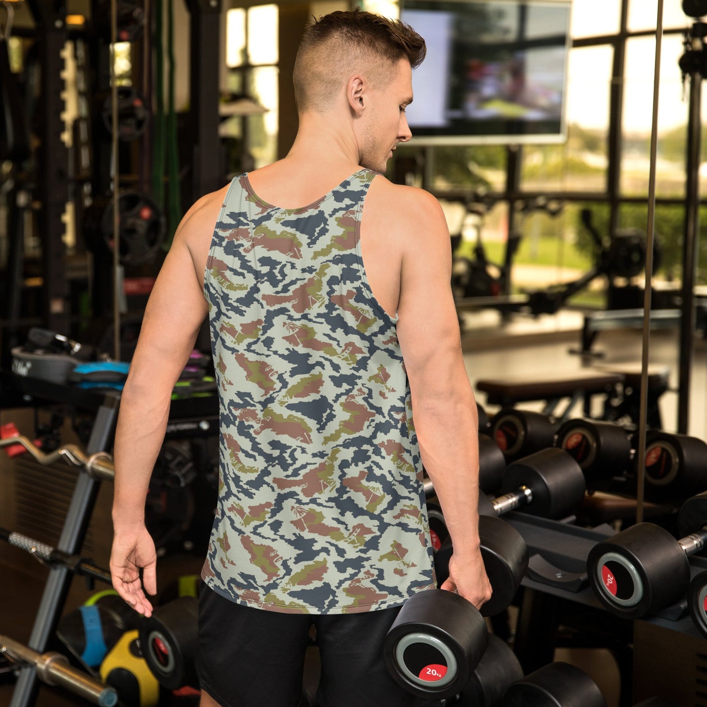 Russian KLMK Spetsnaz Tundra CAMO Unisex Tank Top