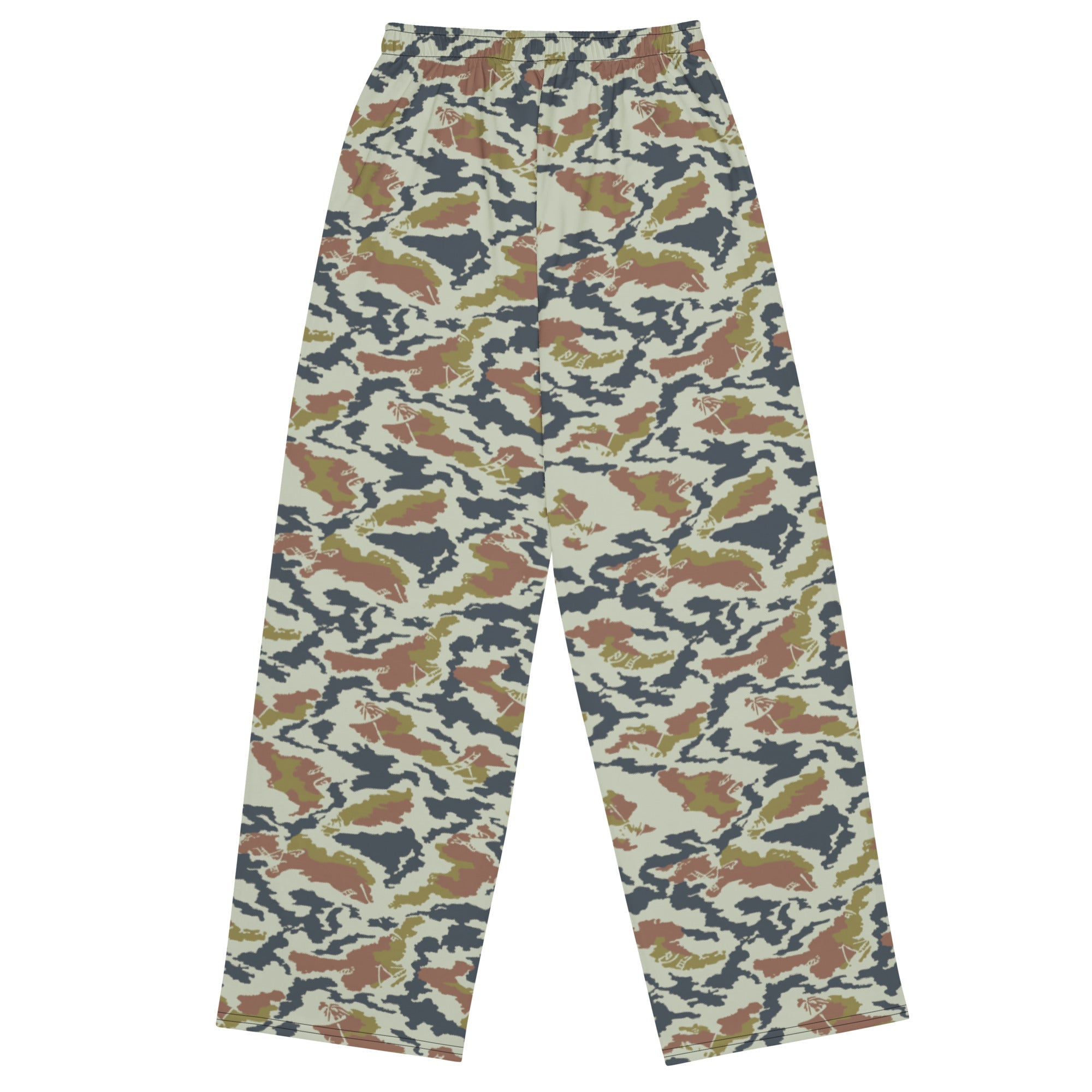 CAMO HQ - Russian KLMK Spetsnaz Tundra CAMO Unisex Wide-leg Pants