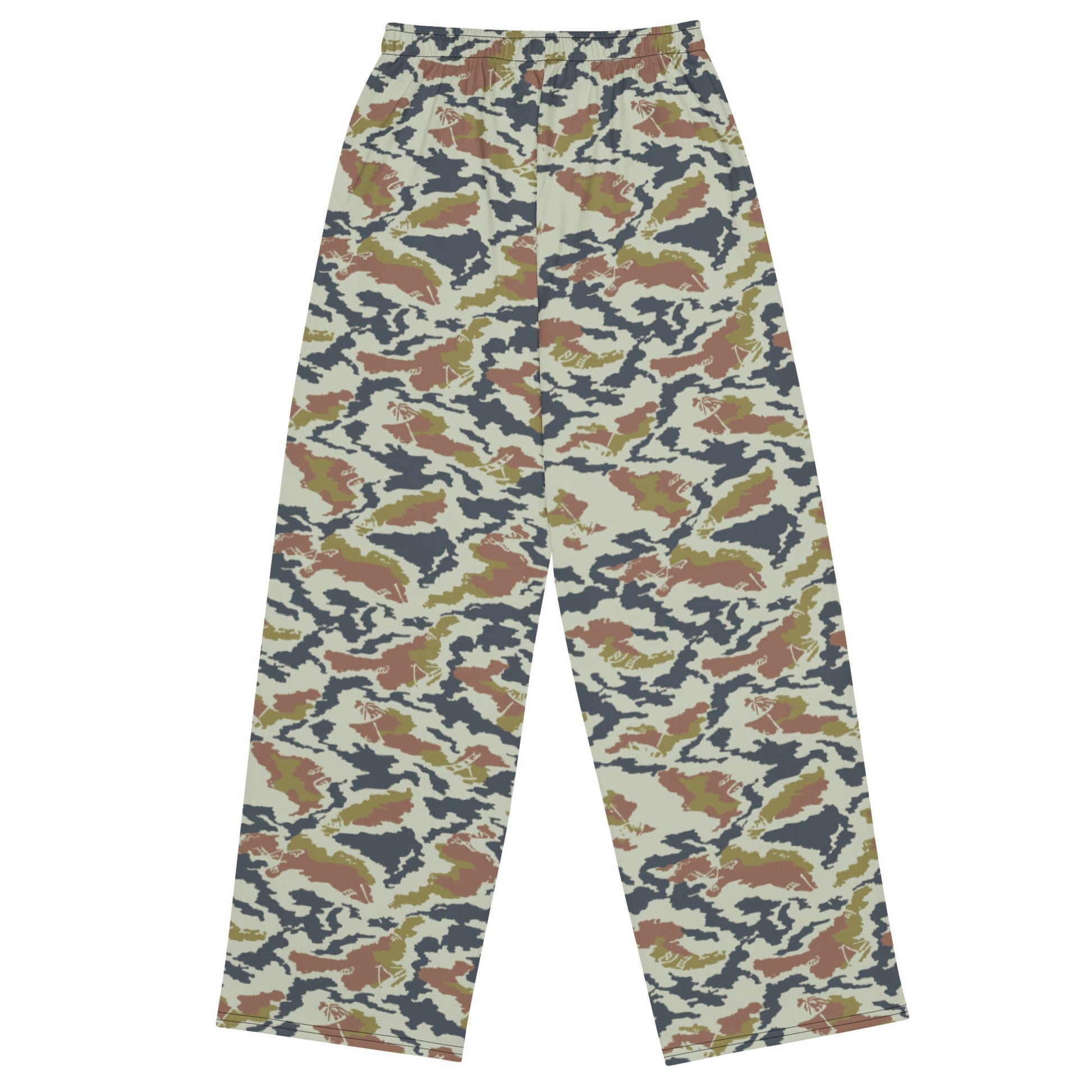 Russian KLMK Spetsnaz Tundra CAMO unisex wide-leg pants - Wide-leg Pants