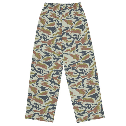 Russian KLMK Spetsnaz Tundra CAMO unisex wide-leg pants - Wide-leg Pants