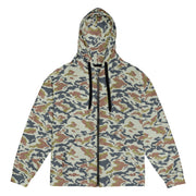 KLMK Spetsnaz Tundra CAMO Unisex Zip Hoodie - 2XS