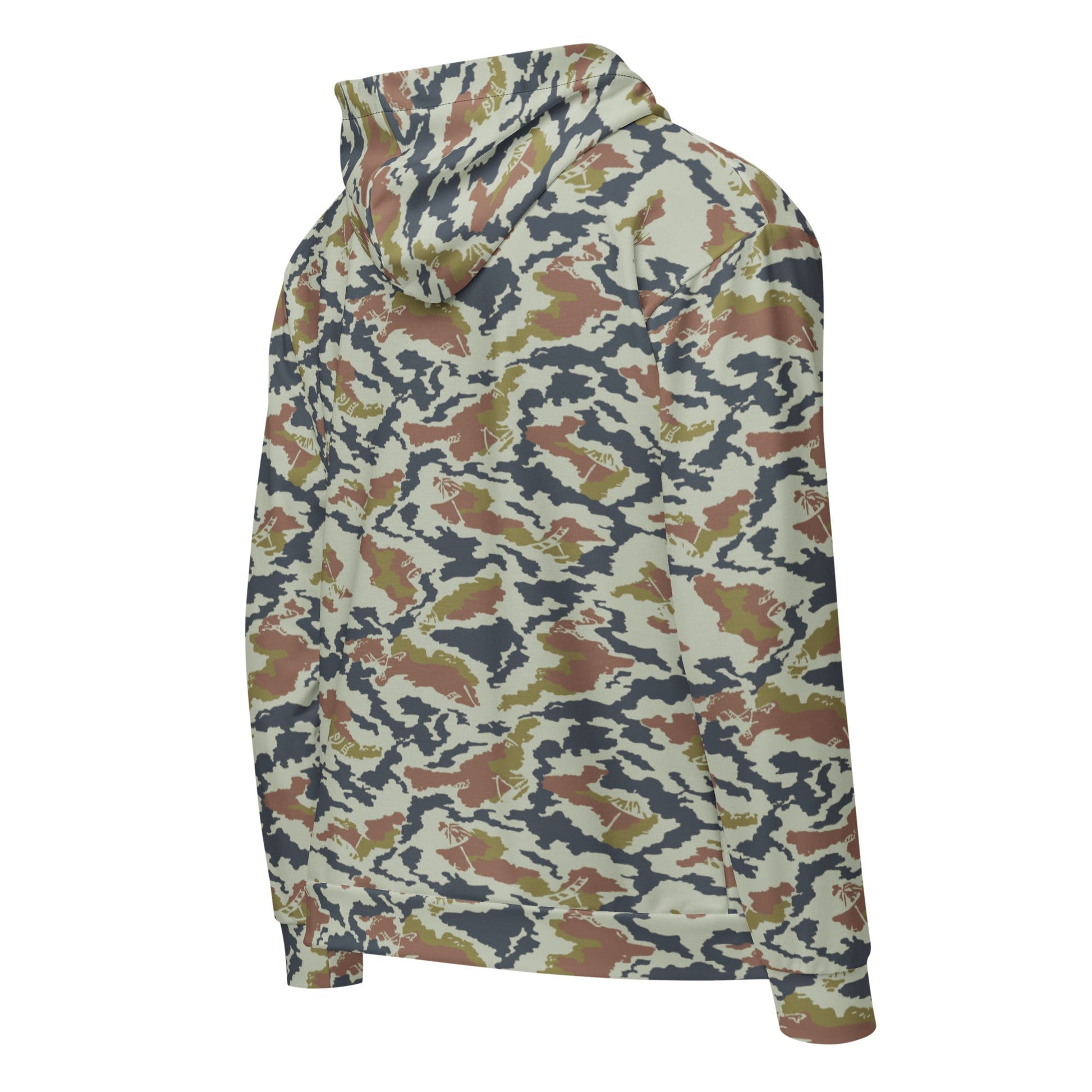 Russian KLMK Spetsnaz Tundra CAMO Unisex zip hoodie Zip Hoodies