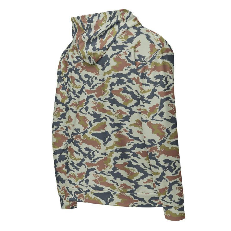 KLMK Spetsnaz Tundra CAMO Unisex Zip Hoodie