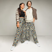 KLMK Spetsnaz Tundra CAMO Unisex Wide-Leg Joggers - 2XS