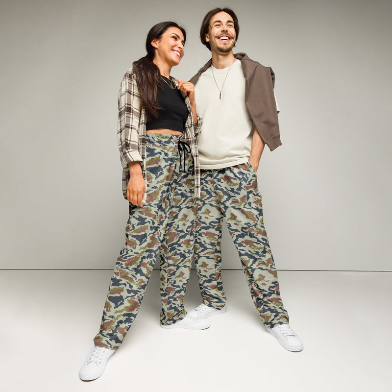 KLMK Spetsnaz Tundra CAMO Unisex Wide-Leg Joggers - 2XS