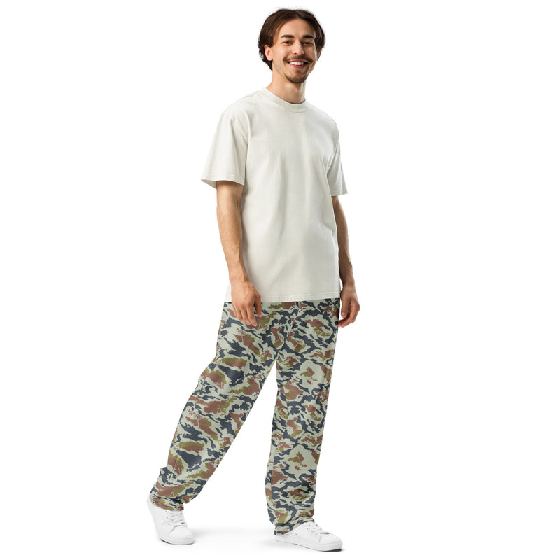 KLMK Spetsnaz Tundra CAMO Unisex Wide-Leg Joggers