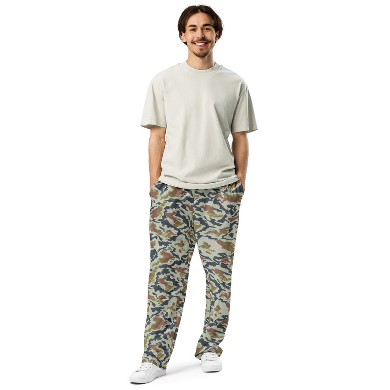 KLMK Spetsnaz Tundra CAMO Unisex Wide-Leg Joggers