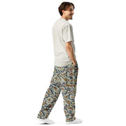 KLMK Spetsnaz Tundra CAMO Unisex Wide-Leg Joggers