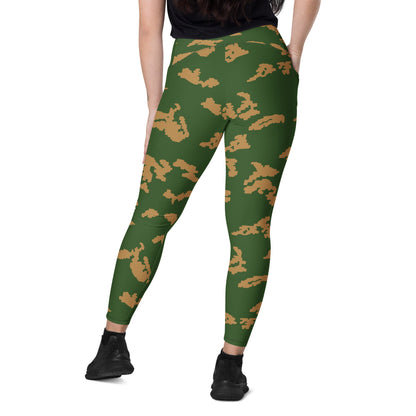 Russian KLMK Sunray Berezhka CAMO Leggings with pockets - Womens With Pockets