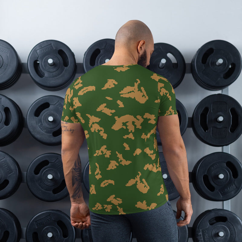 KLMK Sunray Berezhka CAMO Mens Athletic T-Shirt - Shirt