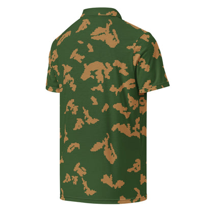 Russian KLMK Sunray Berezhka CAMO Men’s slim fit polo - Mens Slim Fit Polo