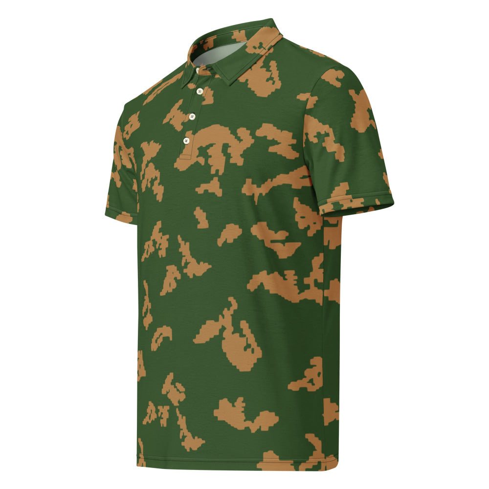 Russian KLMK Sunray Berezhka CAMO Men’s slim fit polo - Mens Slim Fit Polo