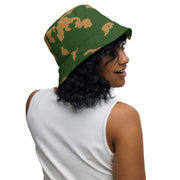 KLMK Sunray Berezhka CAMO Reversible Bucket Hat - Head