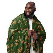 KLMK Sunray Berezhka CAMO Sherpa Blanket