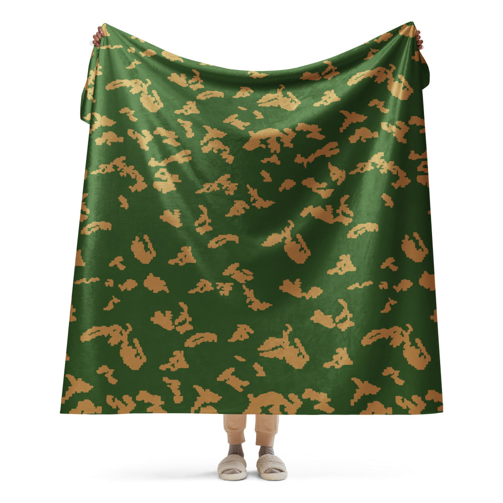 Russian KLMK Sunray Berezhka CAMO Sherpa blanket - 60″×80″ - Blanket