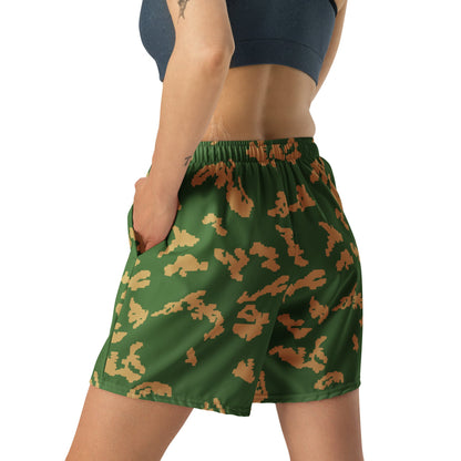 Russian KLMK Sunray Berezhka CAMO Unisex Athletic Long Shorts