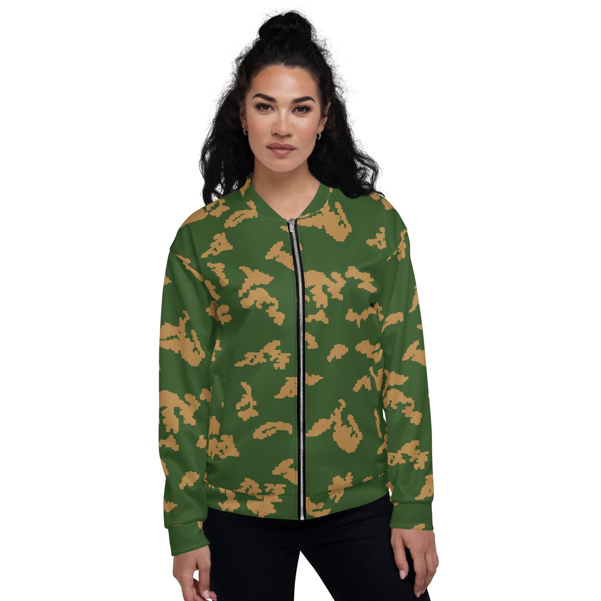 Russian KLMK Sunray Berezhka CAMO Unisex Bomber Jacket - Jackets